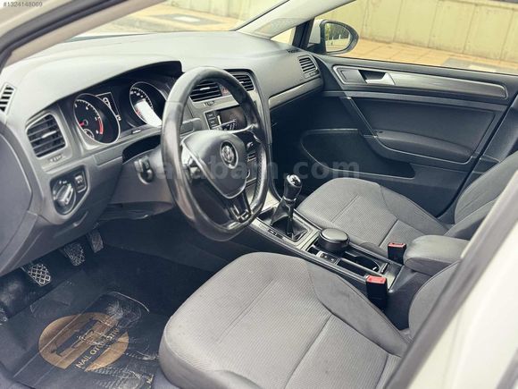 2013 VW GOLF 7 1.6 TDI MIDLİNE PLUS HATASIZ CAM GİBİ
