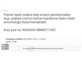 BOYASIZ, TRAMERSİZ, OTOMATİK,