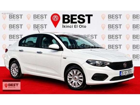 BEST 2.EL'DEN %0 FAİZ ORANI İLE FİAT EGEA 1.4 EASY (2017)