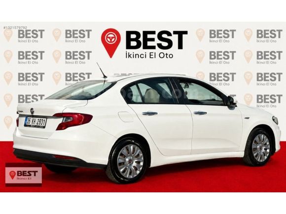 BEST 2.EL'DEN %0 FAİZ ORANI İLE FİAT EGEA 1.4 EASY (2017)
