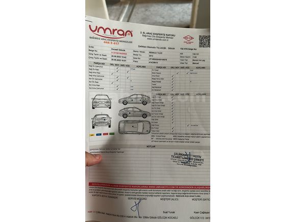 Sahibinden Renault Clio 1.2 Joy 2013 Model 