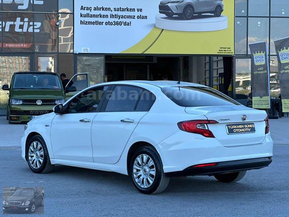 TÜRKMEN GÜNEŞ'DEN 2019 FİAT EGEA1.4 FİRE EASY 12-36 AY VADE