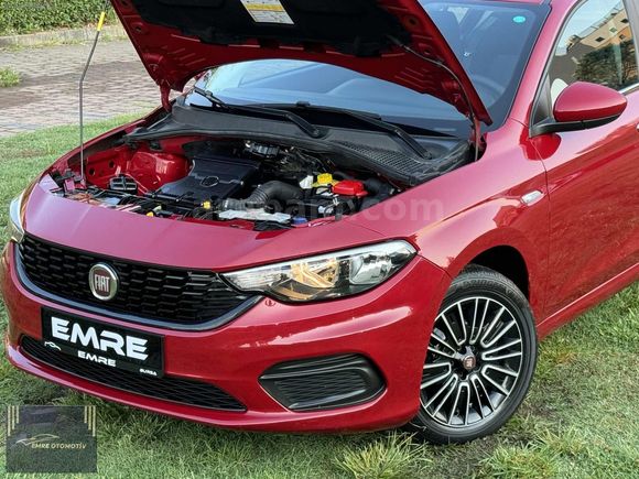 2019 FİAT EGEA 1.4 FİRE 95HP ATEŞ KIRMIZI BAKIMLI 105 BİN KM