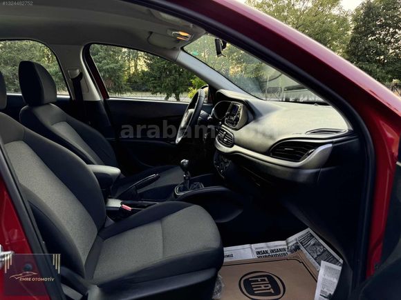 2019 FİAT EGEA 1.4 FİRE 95HP ATEŞ KIRMIZI BAKIMLI 105 BİN KM