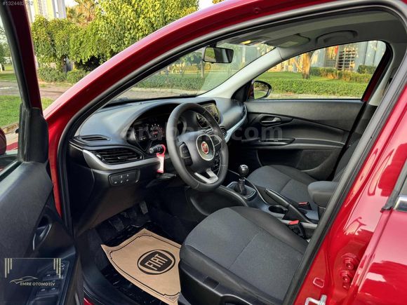 2019 FİAT EGEA 1.4 FİRE 95HP ATEŞ KIRMIZI BAKIMLI 105 BİN KM