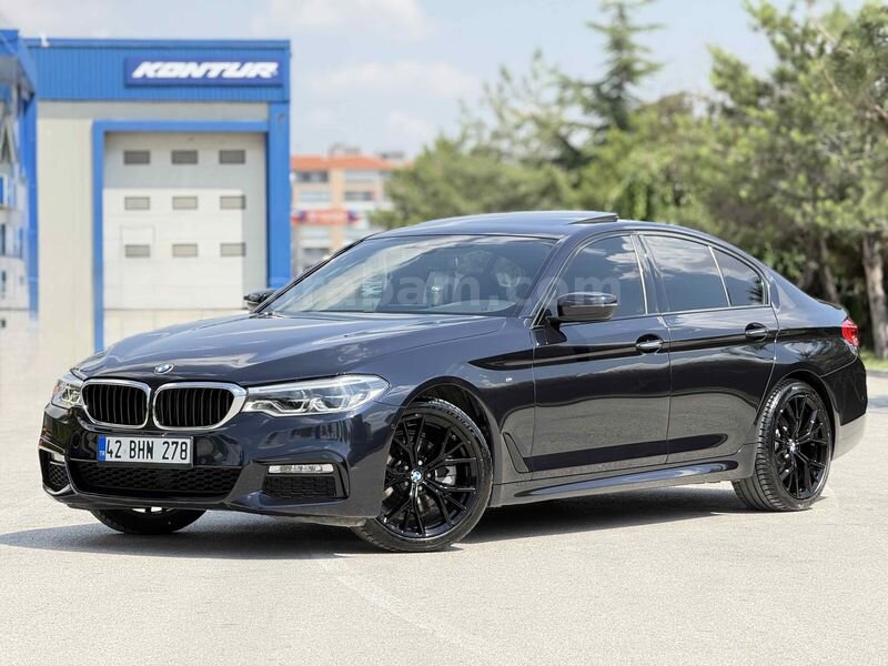 Galeriden BMW 5 Serisi 520i M Sport 2018 Model Konya 177.000 km Mavi (metalik)