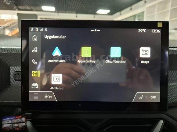 YEŞİLDAL PLAZA 2026 GRAM BOYASIZ HATASIZ 1.3 TCE DUSTER 6001 KM