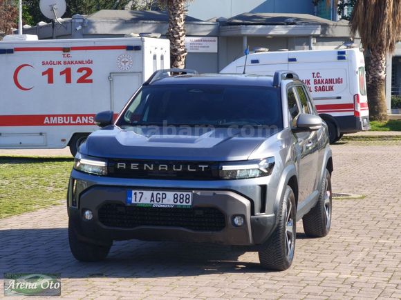 HATASIZ 2025 MODEL RENAULT DUSTER 1.2 Hibrit Techno Advence4x4