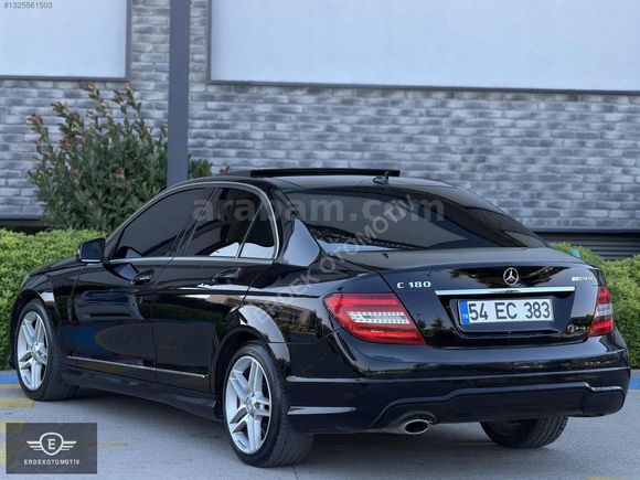 2013 MERCEDES C 180 BLUEEFFİCİENCY AVANTGARDE CAM TAVAN
