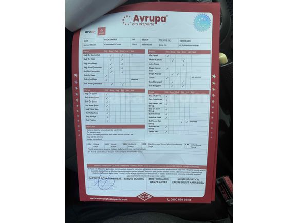 SIFIR MOTOR /ÇELİK SBOP/ESTORİL BLUE CRUZE 