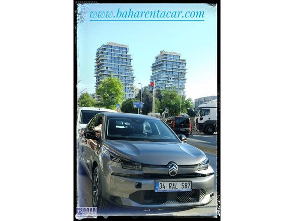 BAHA RENT A CAR DAN '0' KM CİTROEN C4 OTM. HYBRID