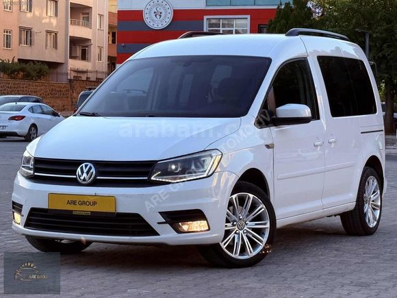 ARE GROUP'DAN 2017 VOLKSWAGEN CADDY 2.0 TDI EXCLUSİVE DEĞİŞENSİZ