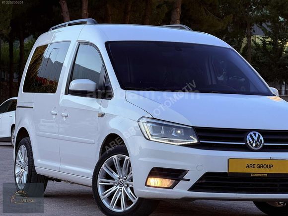 ARE GROUP'DAN 2017 VOLKSWAGEN CADDY 2.0 TDI EXCLUSİVE DEĞİŞENSİZ