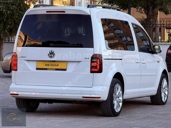 ARE GROUP'DAN 2017 VOLKSWAGEN CADDY 2.0 TDI EXCLUSİVE DEĞİŞENSİZ