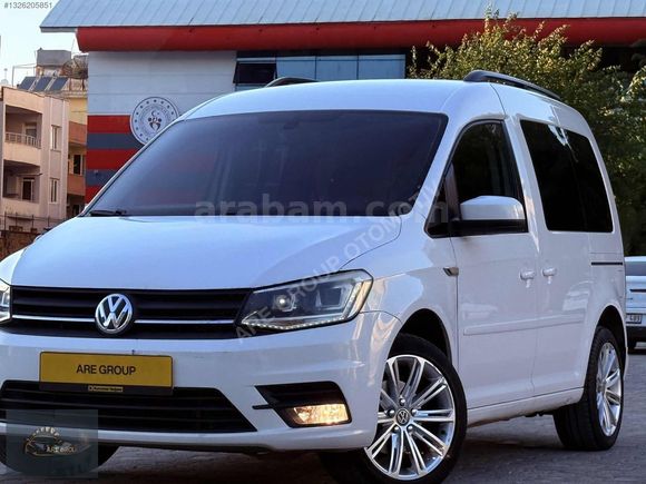 ARE GROUP'DAN 2017 VOLKSWAGEN CADDY 2.0 TDI EXCLUSİVE DEĞİŞENSİZ