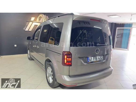 ÖZEL PLAKA 2017 CADDY 101.000 KM 1 KAPI LOKAL 2.0 TDİ OTOMATİK