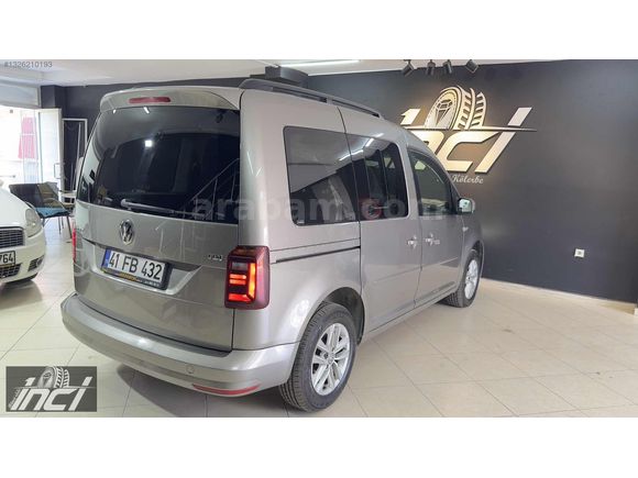 ÖZEL PLAKA 2017 CADDY 101.000 KM 1 KAPI LOKAL 2.0 TDİ OTOMATİK