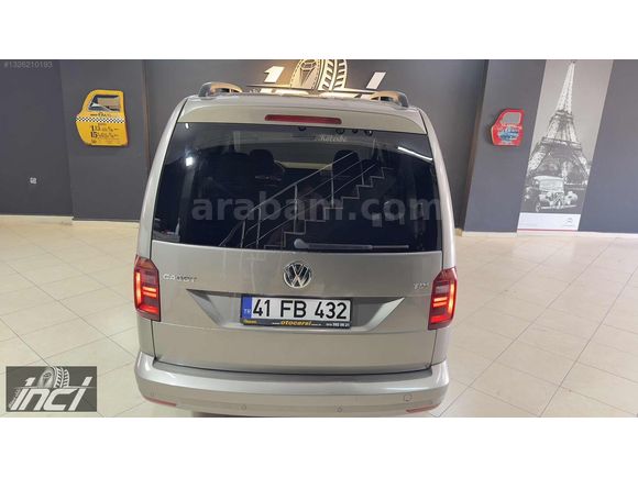 ÖZEL PLAKA 2017 CADDY 101.000 KM 1 KAPI LOKAL 2.0 TDİ OTOMATİK