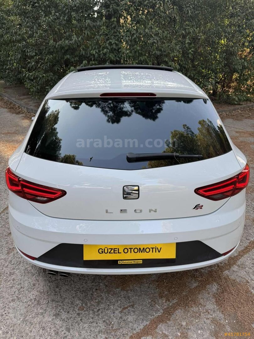 Galeriden Seat Leon 1.4 EcoTSI FR 2017 Model Manisa 86.500 km Beyaz 7