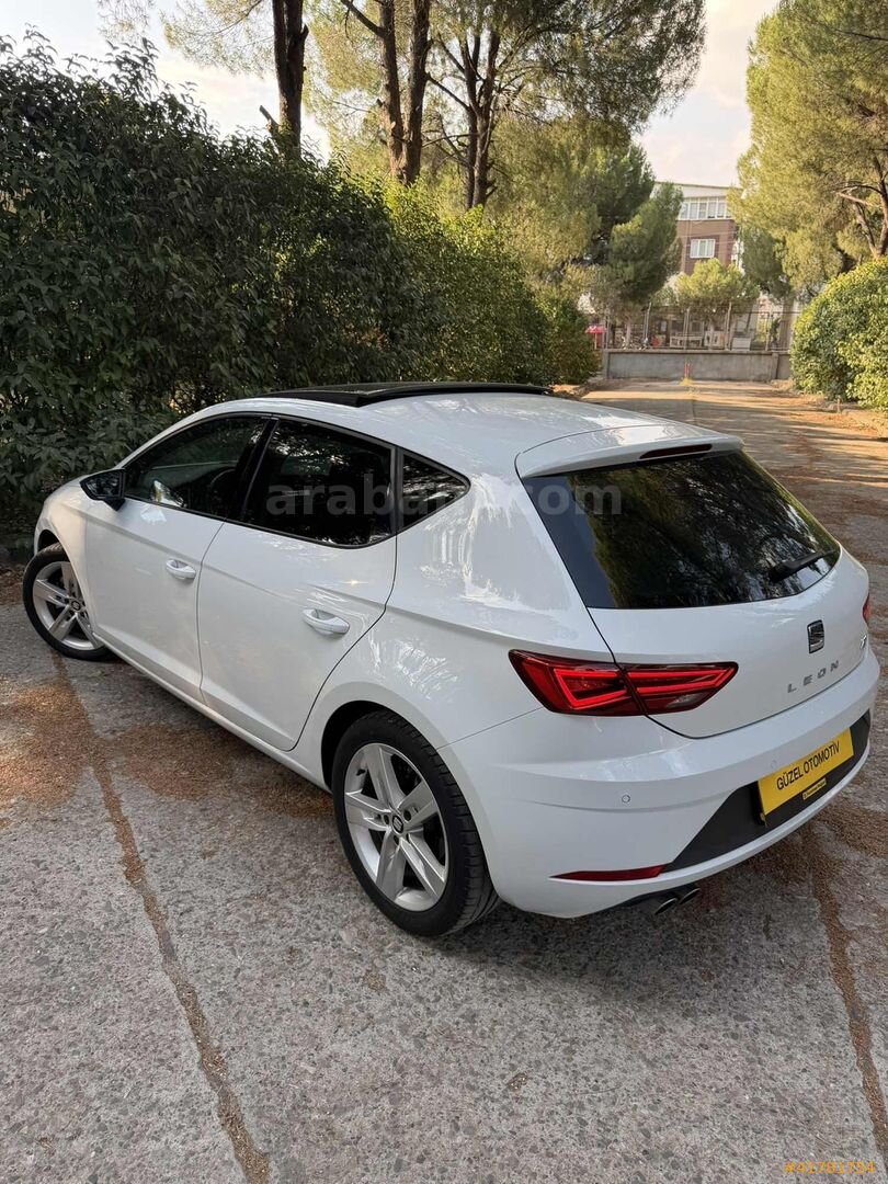 Galeriden Seat Leon 1.4 EcoTSI FR 2017 Model Manisa 86.500 km Beyaz 5