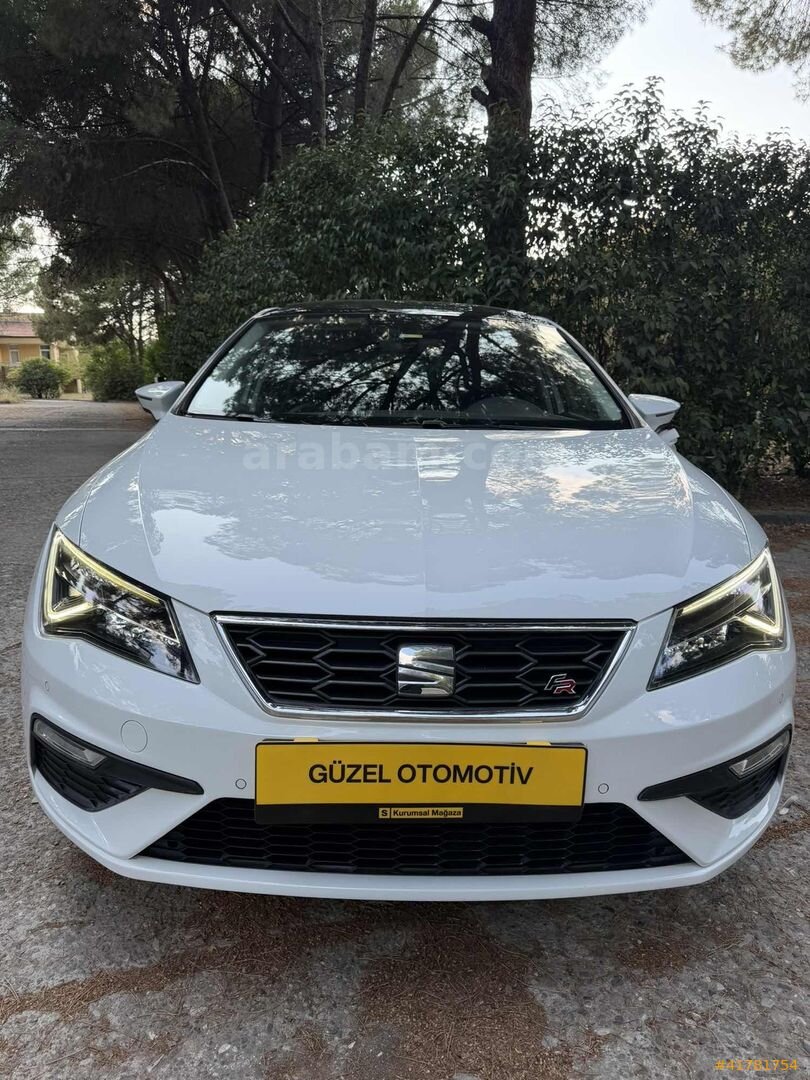 Galeriden Seat Leon 1.4 EcoTSI FR 2017 Model Manisa 86.500 km Beyaz 3
