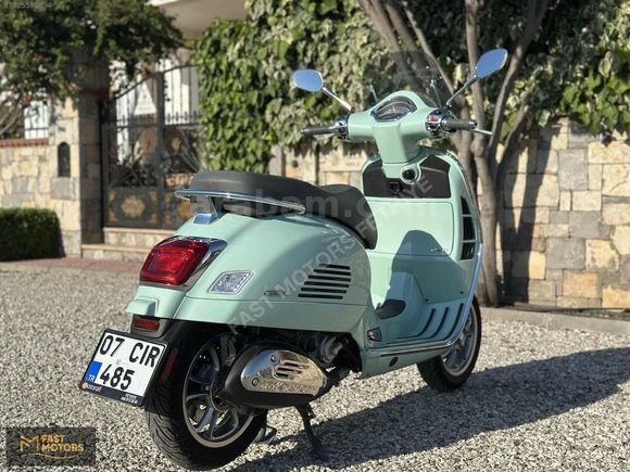 FAST MOTORS VESPA GTS 250 ABS HATASIZ MİNT YEŞİL
