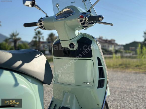 FAST MOTORS VESPA GTS 250 ABS HATASIZ MİNT YEŞİL
