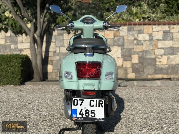 FAST MOTORS VESPA GTS 250 ABS HATASIZ MİNT YEŞİL