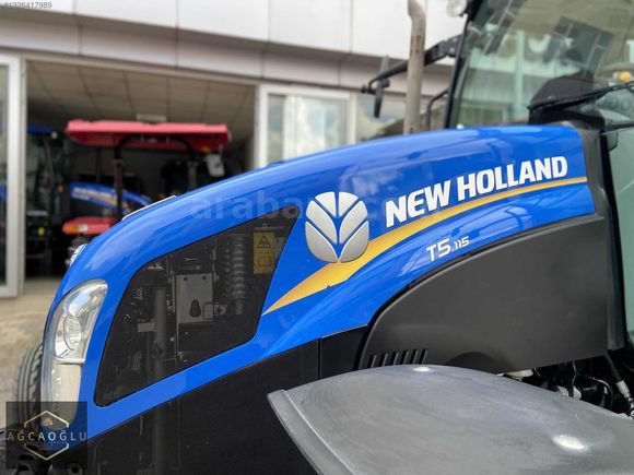 2017 NEW HOLLAND T5.115 4X4 KLİM. KAB.ELECTRO COMMAND AĞCAOĞLU