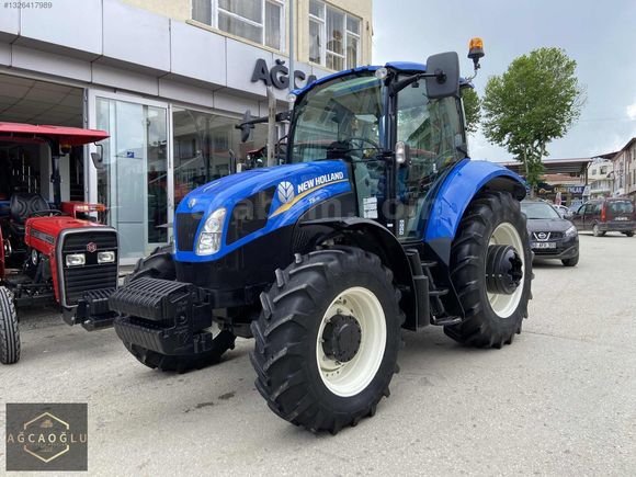 2017 NEW HOLLAND T5.115 4X4 KLİM. KAB.ELECTRO COMMAND AĞCAOĞLU