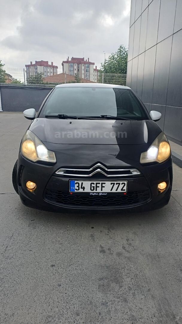 Sahibinden DS Automobiles DS3 1.6 VTi DStyle 2010 Model İstanbul 202.000 km Siyah 2