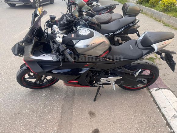 SATILIK HATASIZ BOYASIZ SIFIR AYARINDA2023 MODEL CFMOTO SR 450CC