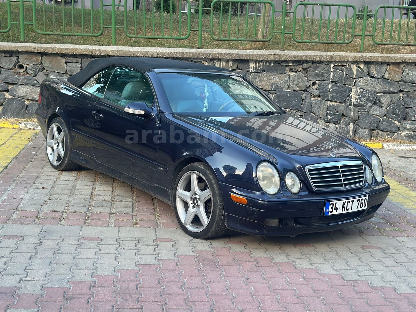 Sahibinden Mercedes - Benz CLK 200 Kompressor Avantgarde 2001 Model İstanbul 322.000 km Lacivert 7