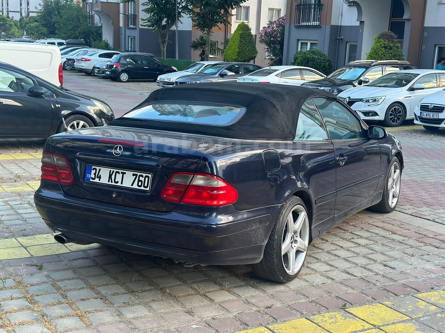 Sahibinden Mercedes - Benz CLK 200 Kompressor Avantgarde 2001 Model İstanbul 322.000 km Lacivert 6
