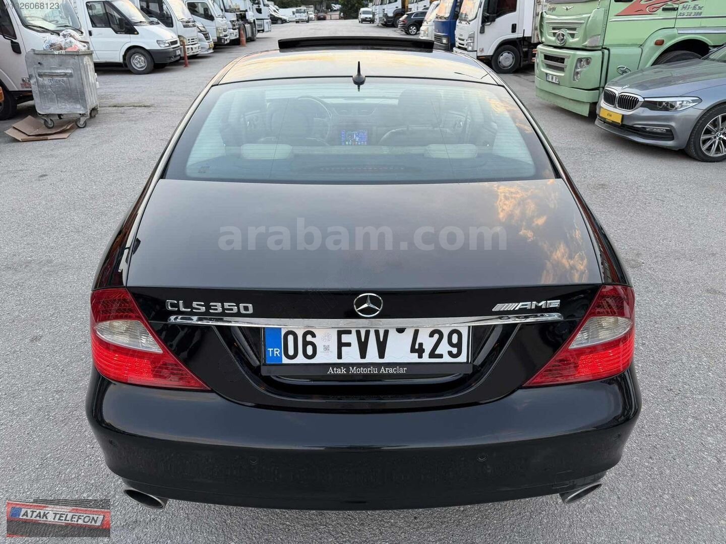 Galeriden Mercedes - Benz CLS 350 2006 Model Ankara 274.000 km Siyah 7