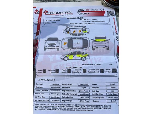Sahibinden Fiat Egea 1.3 Multijet Easy 2018 Model  