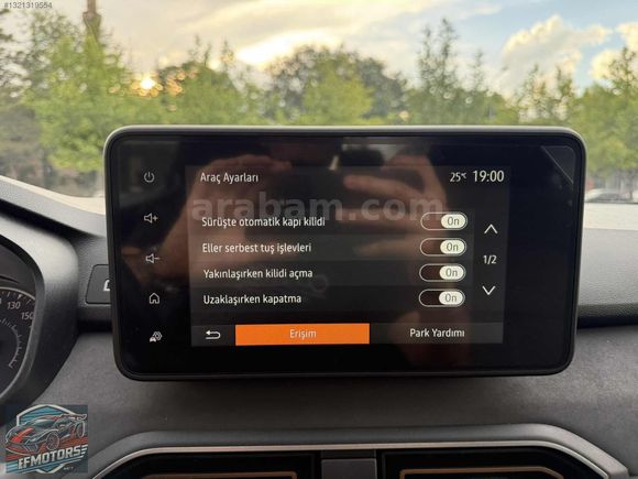 EF MOTORS-DACİA SANDERO STEPWAY-HATASIZ-EXTREME-KEYLESS