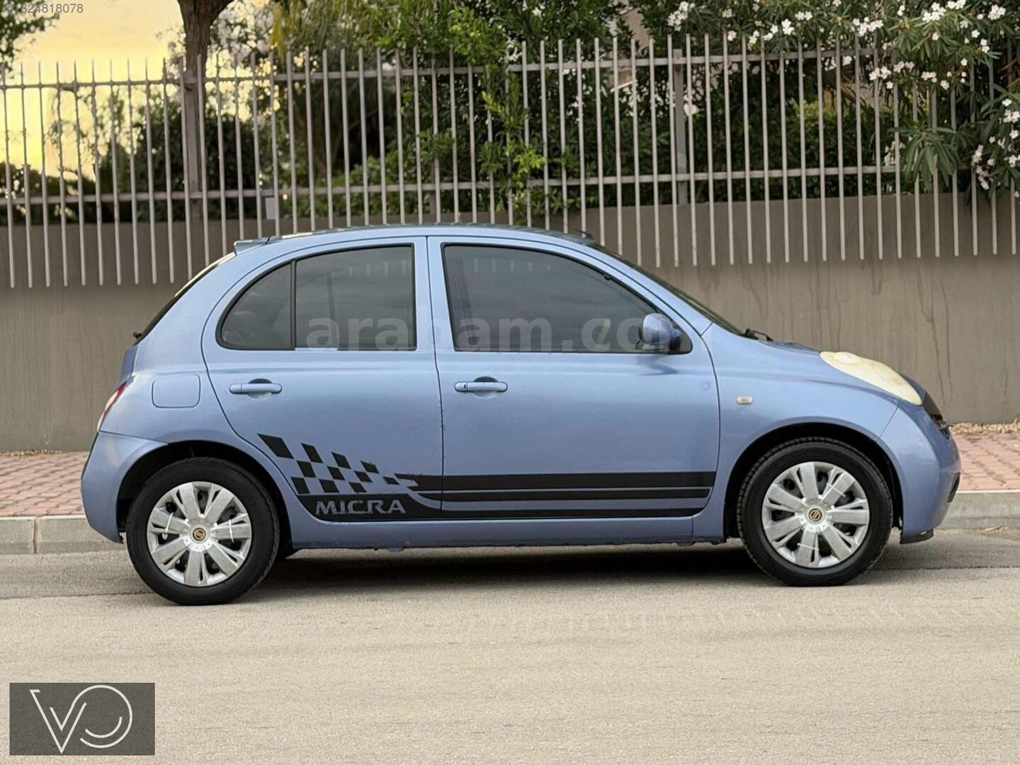 Galeriden Nissan Micra 1.2 Tekna 2004 Model Antalya 230.000 km Mavi 5