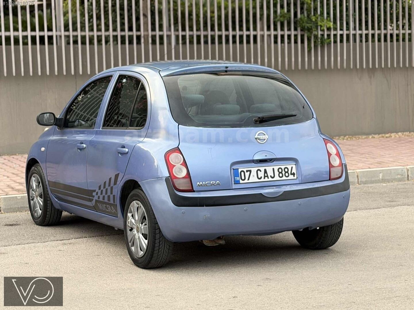 Galeriden Nissan Micra 1.2 Tekna 2004 Model Antalya 230.000 km Mavi 7