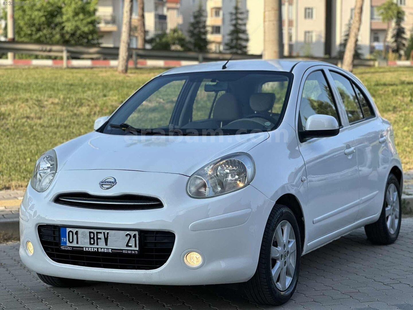 Galeriden Nissan Micra 1.2 Tekna 2011 Model Kütahya 160.000 km Beyaz 6