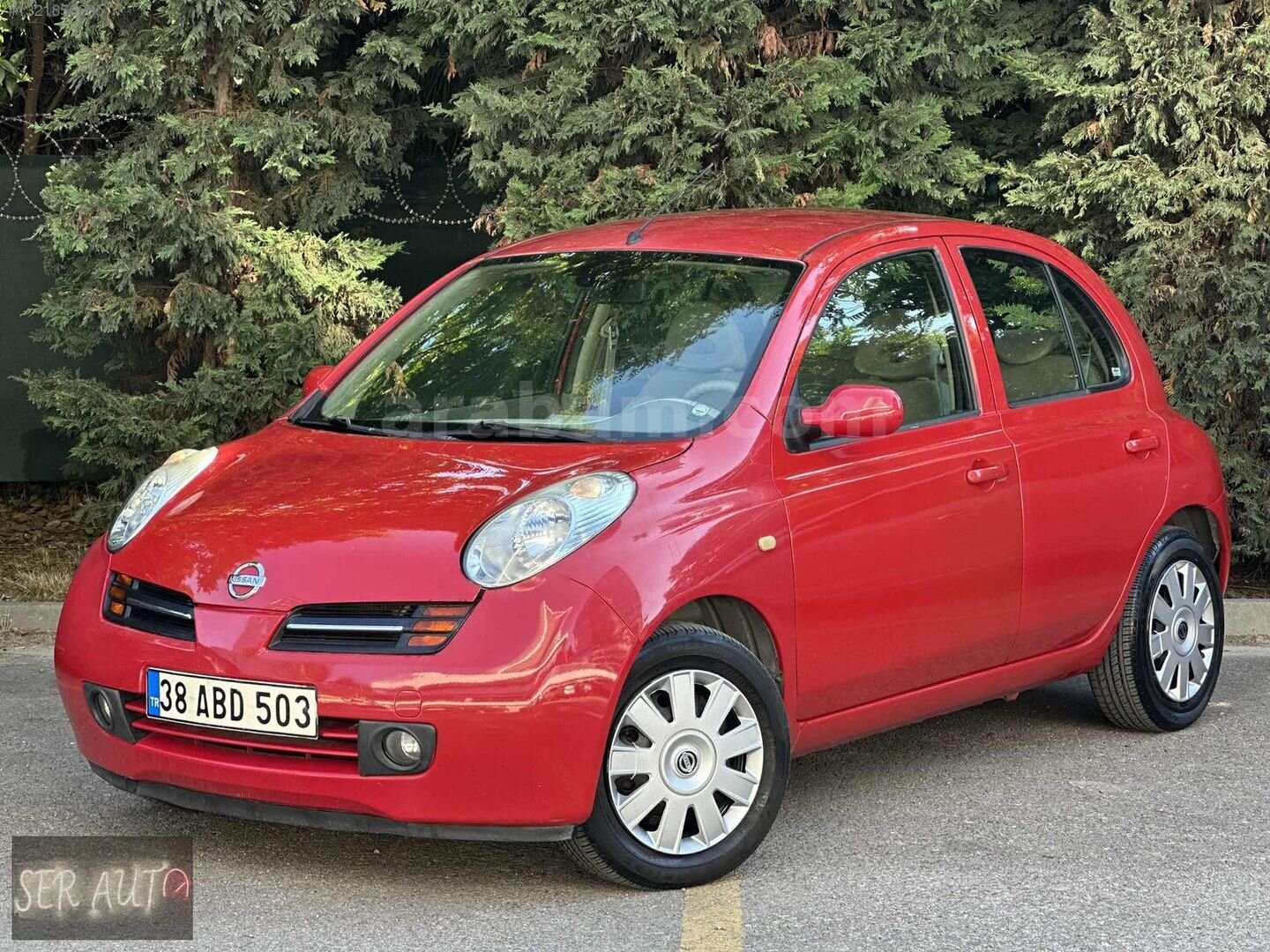 Galeriden Nissan Micra 1.2 Tekna 2004 Model İstanbul 263.000 km Kırmızı 3