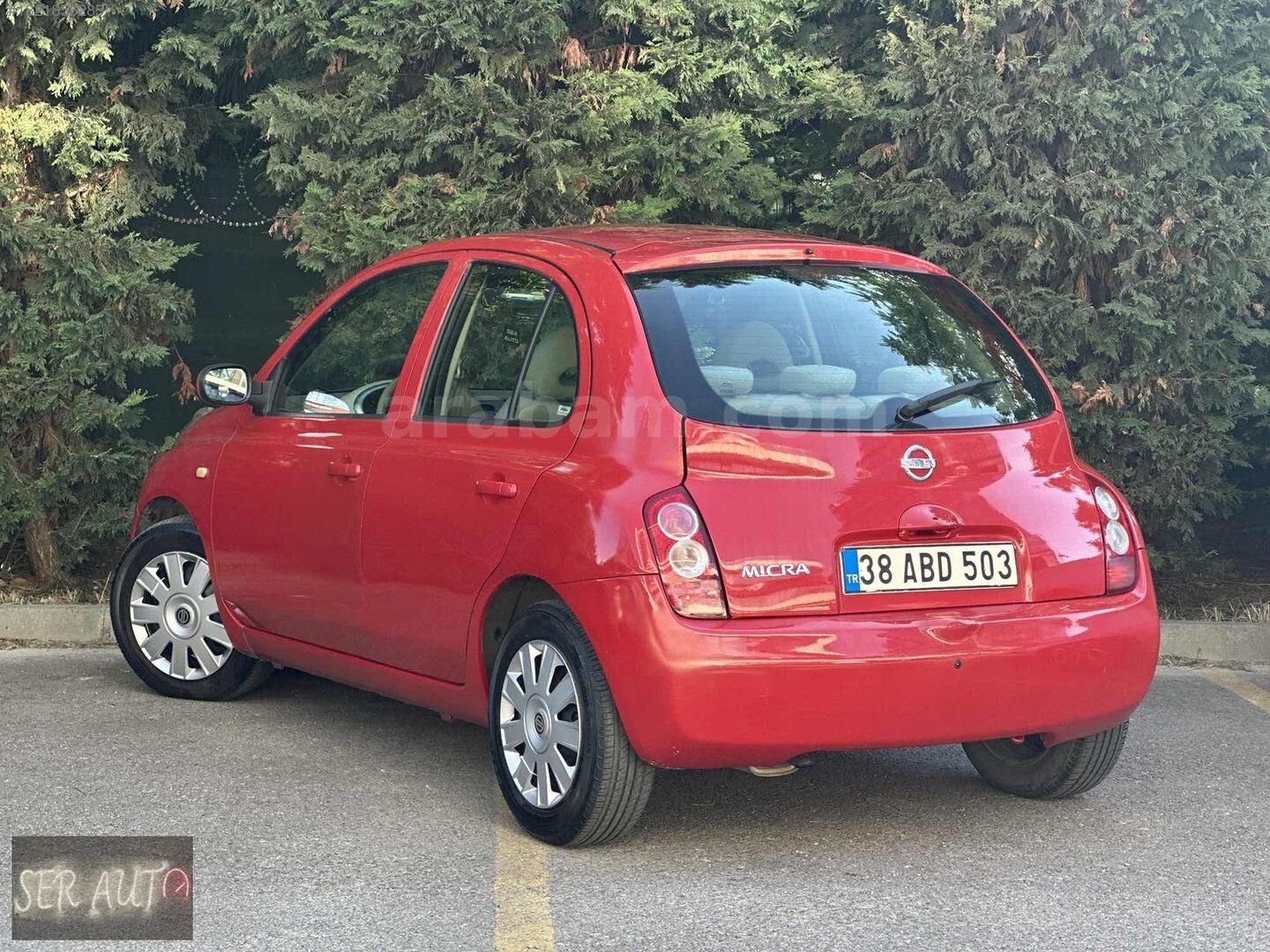 Galeriden Nissan Micra 1.2 Tekna 2004 Model İstanbul 263.000 km Kırmızı 4