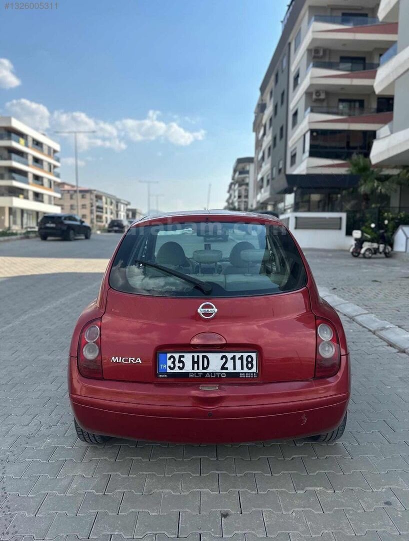 Galeriden Nissan Micra 1.2 Tekna 2006 Model İzmir 242.000 km Kırmızı 3
