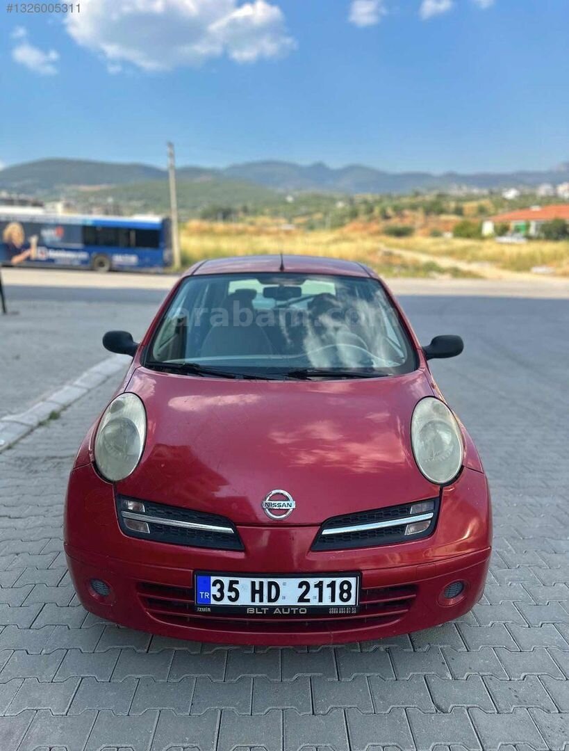 Galeriden Nissan Micra 1.2 Tekna 2006 Model İzmir 242.000 km Kırmızı 1