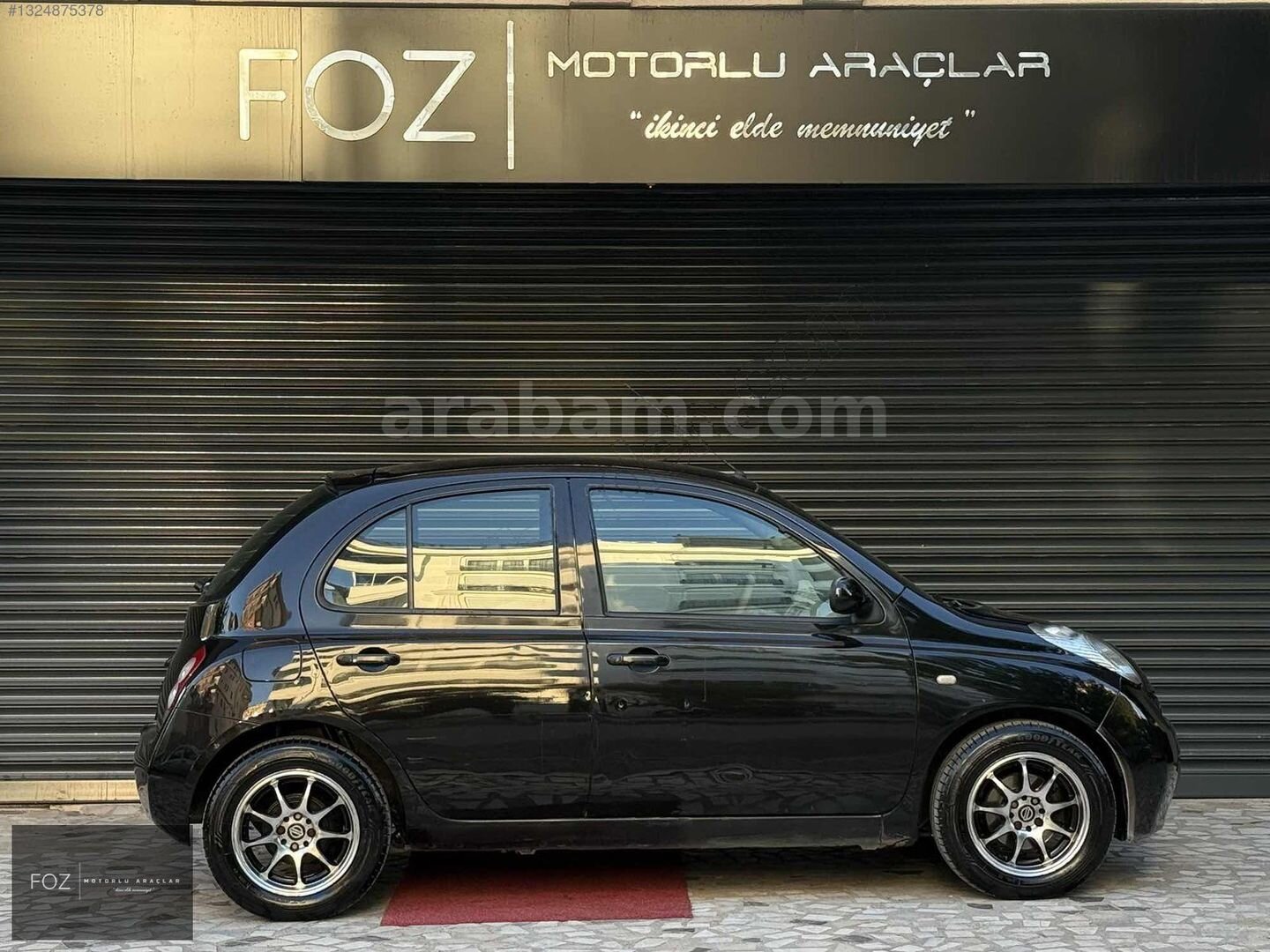 Galeriden Nissan Micra 1.2 Tekna 2005 Model İstanbul 180.000 km Siyah 2
