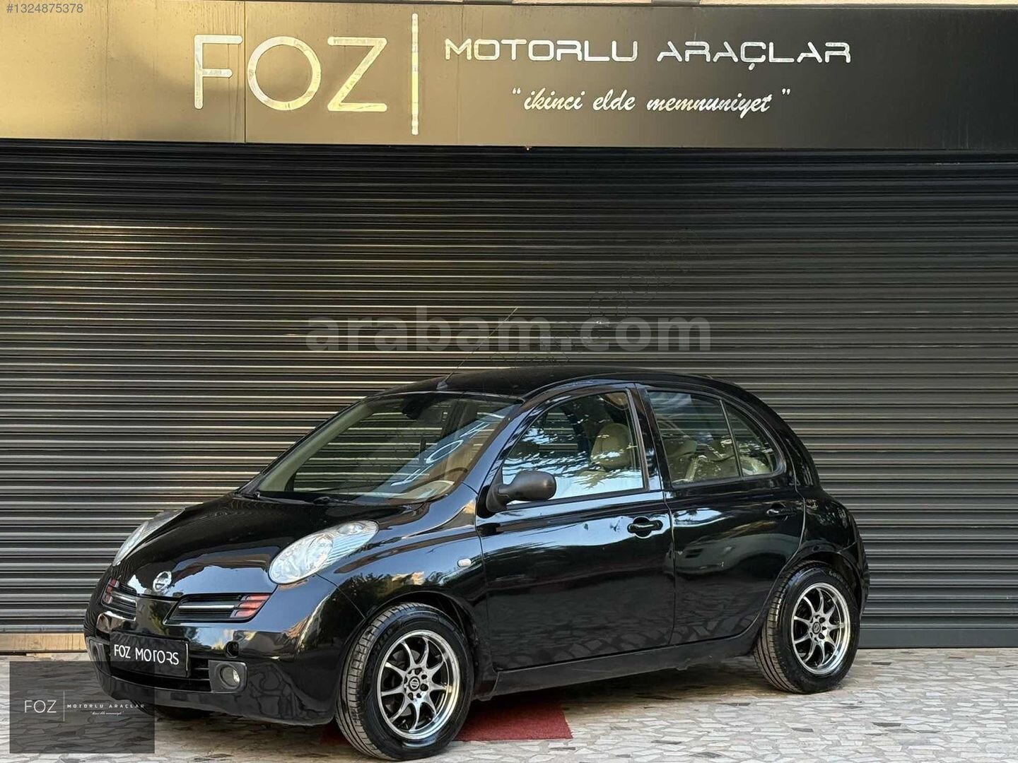 Galeriden Nissan Micra 1.2 Tekna 2005 Model İstanbul 180.000 km Siyah 7