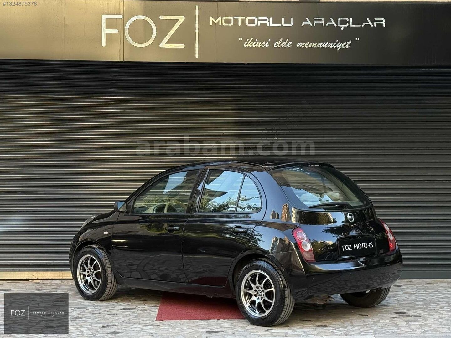Galeriden Nissan Micra 1.2 Tekna 2005 Model İstanbul 180.000 km Siyah 5