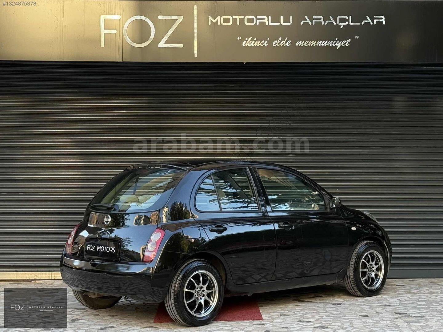 Galeriden Nissan Micra 1.2 Tekna 2005 Model İstanbul 180.000 km Siyah 3