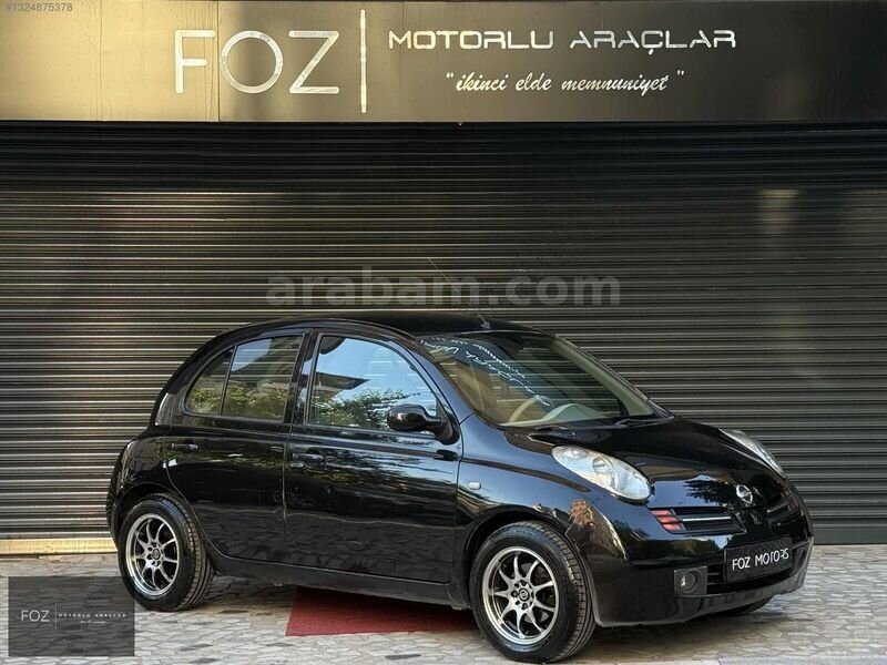 Galeriden Nissan Micra 1.2 Tekna 2005 Model İstanbul 180.000 km Siyah