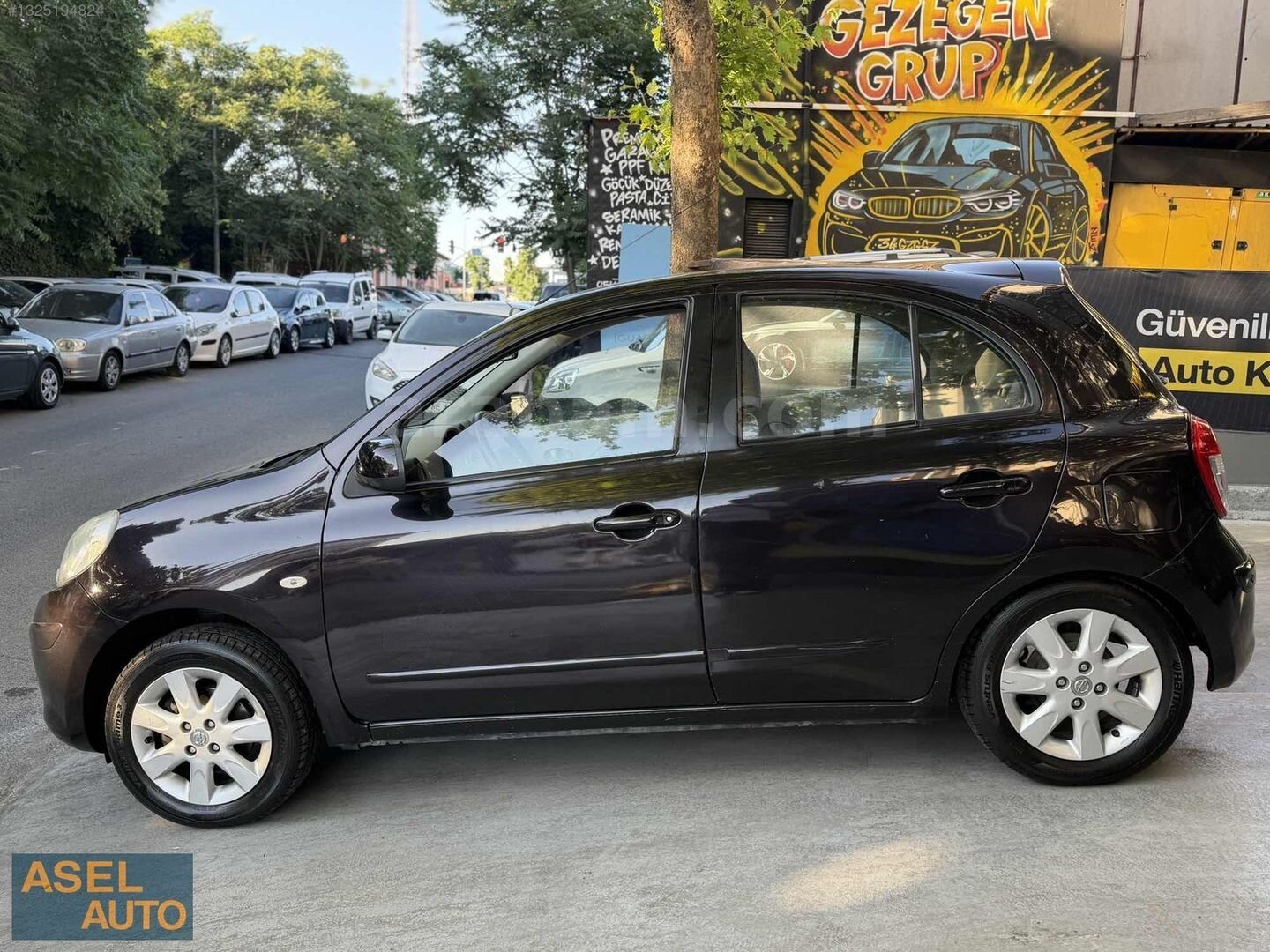 Galeriden Nissan Micra 1.2 Tekna 2011 Model İstanbul 155.000 km Mor 4